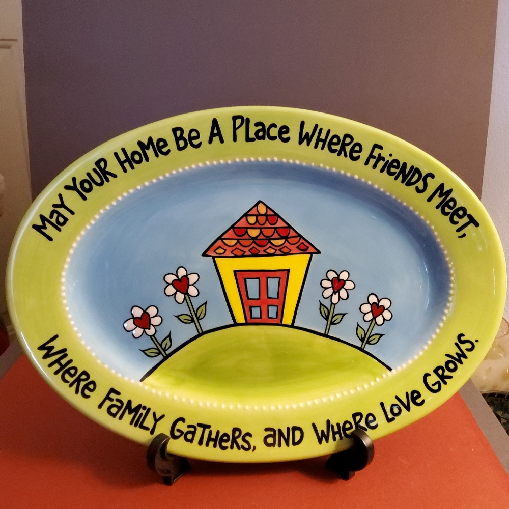 Vintage Lorrie Veasey Platter